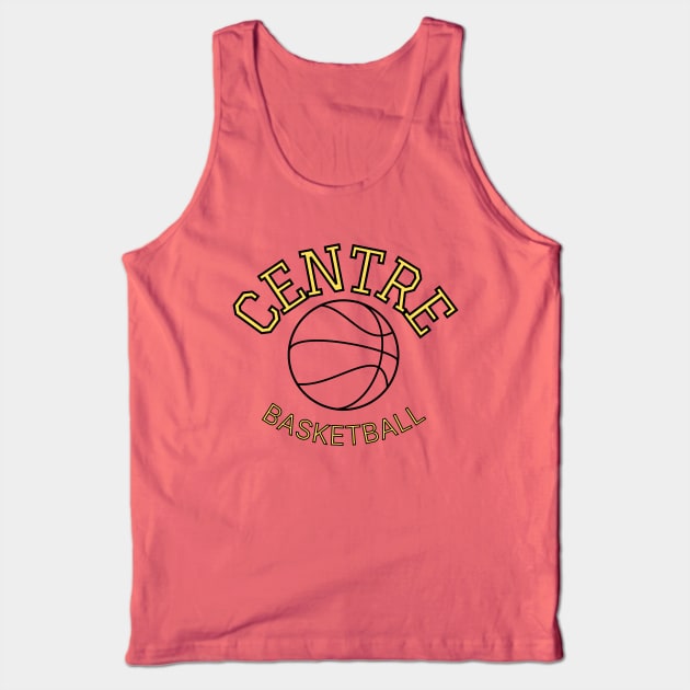 Centre basketball Tank Top by Track XC Life